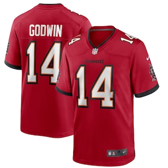 mens nike chris godwin red tampa bay buccaneers game player 